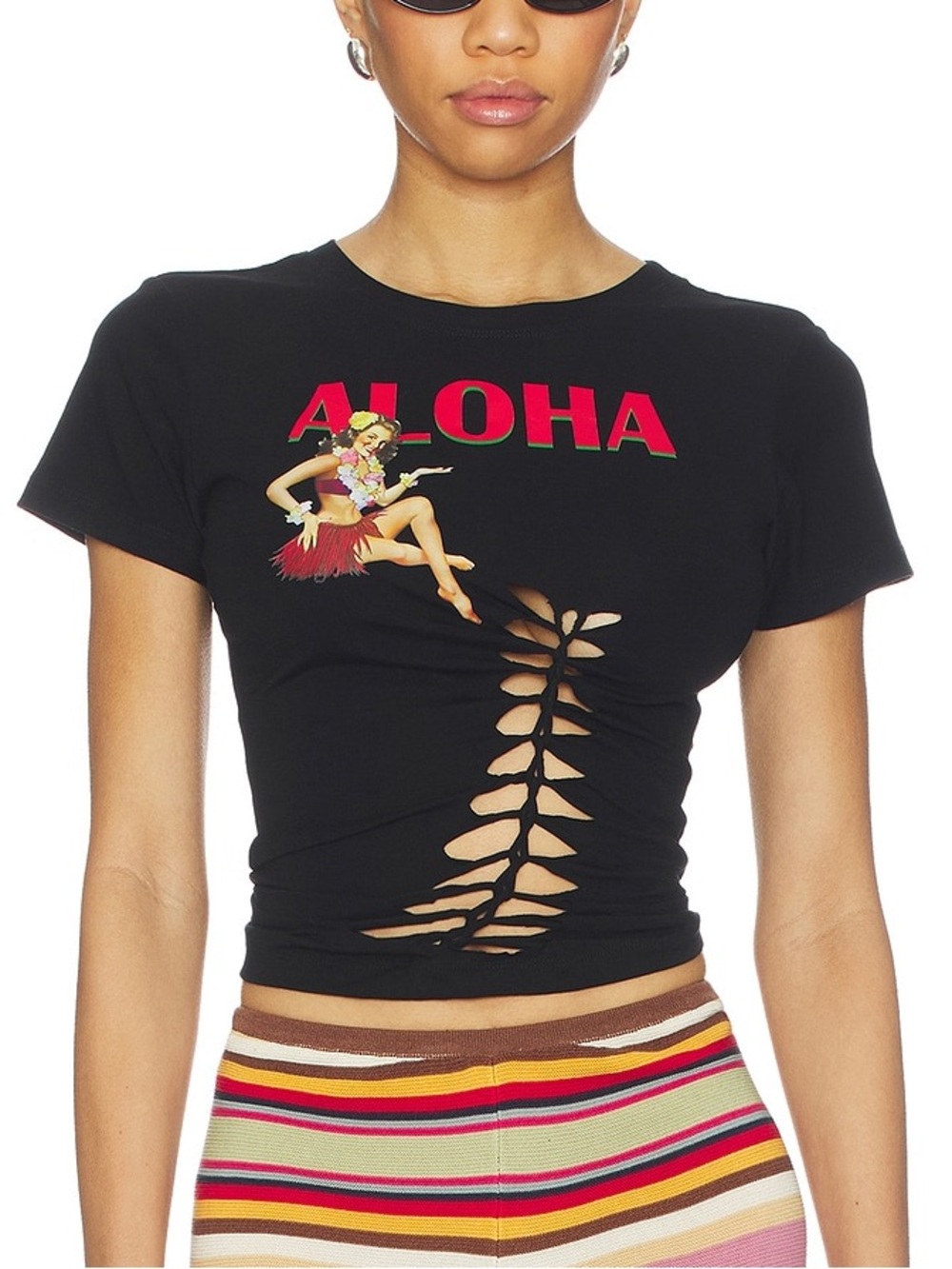 Leslie Amon Aloha Tee